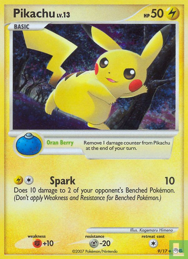 Pikachu (Holo uncommon)