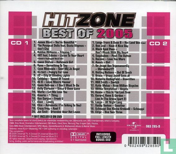 Radio 538 - Hitzone Best Of 2005 CD 983 285-9 (2005) - Various artists - LastDodo
