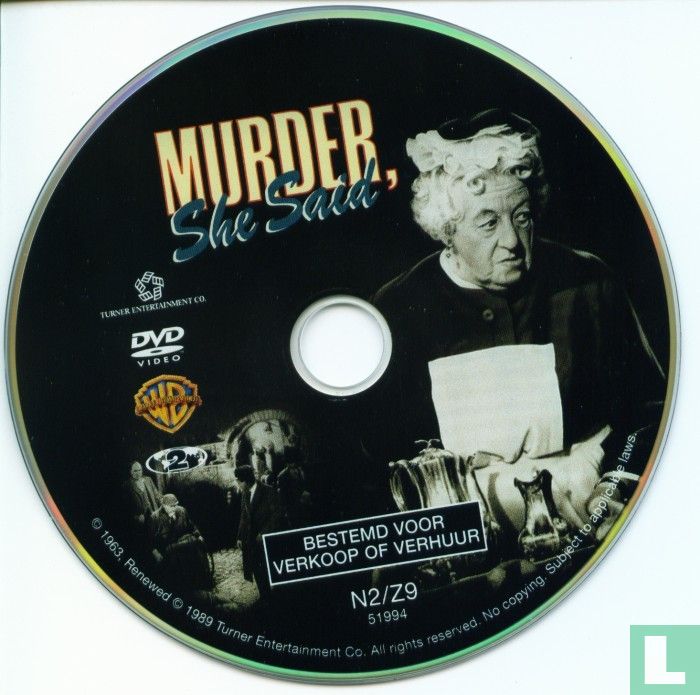 Murder She Said
