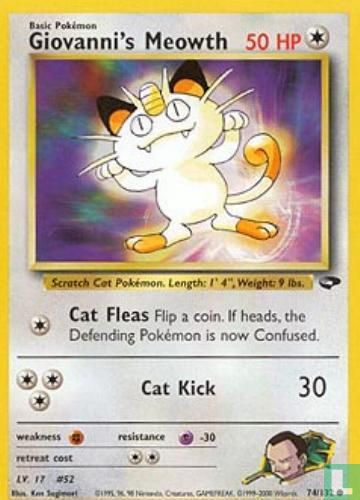 Giovanni's Meowth