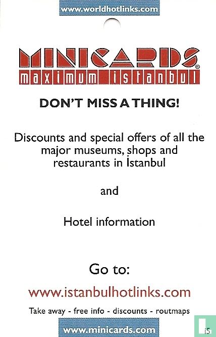 Minicards Istanbul