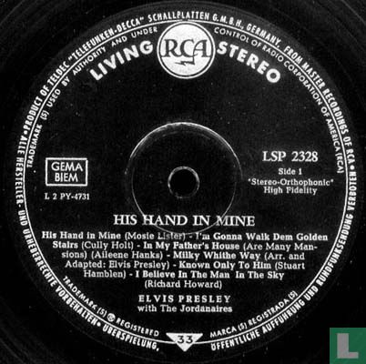 His Hand In Mine