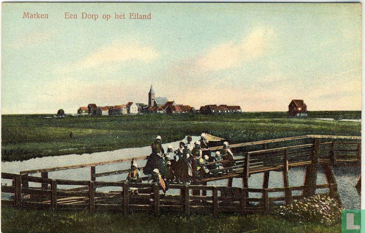 Een dorp op het Eiland