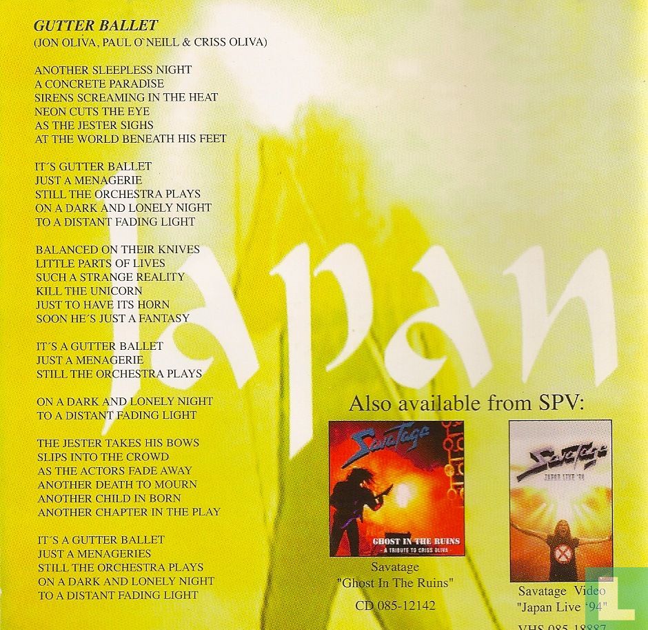Japan Live '94