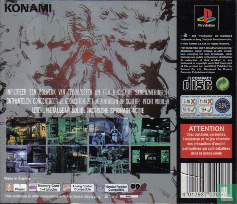 Metal Gear Solid: Tactical Espionage Action
