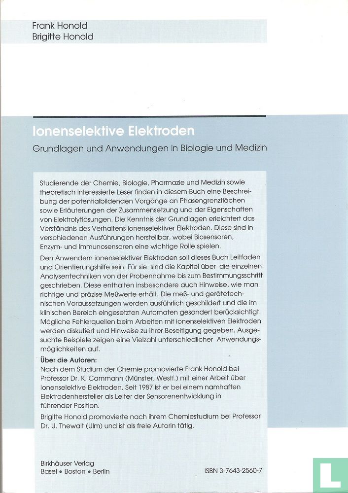 Ionenselektive Elektroden