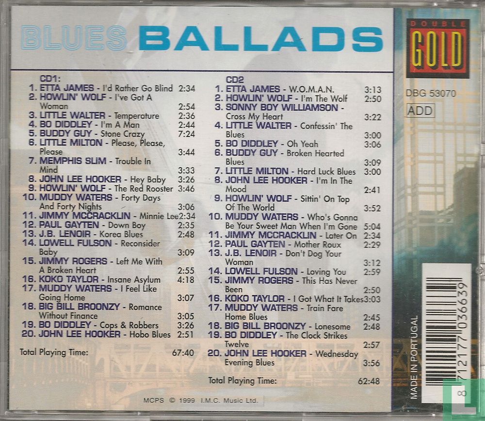 Blues Ballads