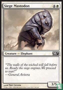 Siege Mastodon