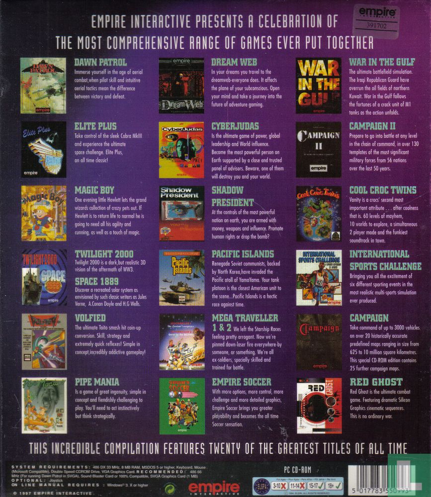20 Mega Games