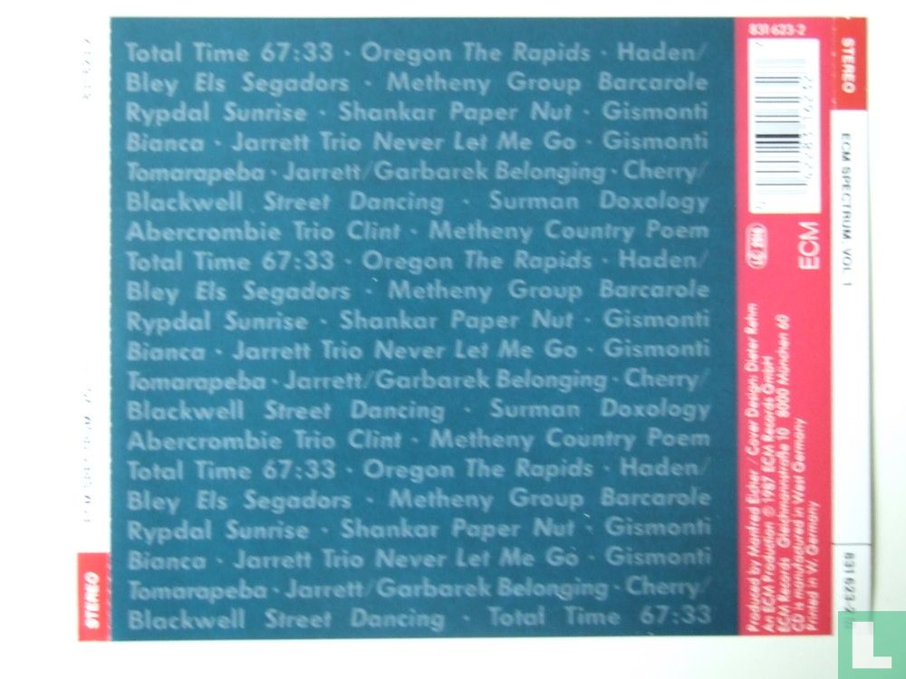 ECM Spectrum Vol.1