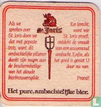 St. Joris Pilsener Bier
