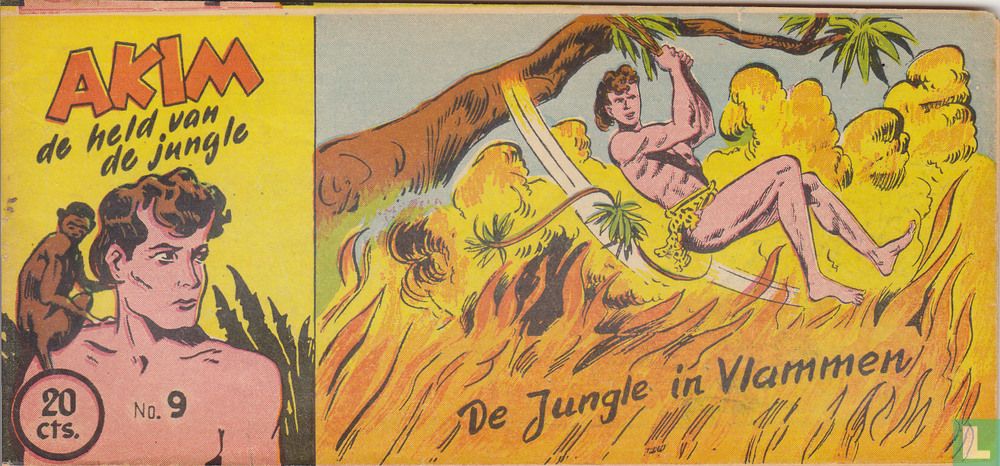 De jungle in vlammen