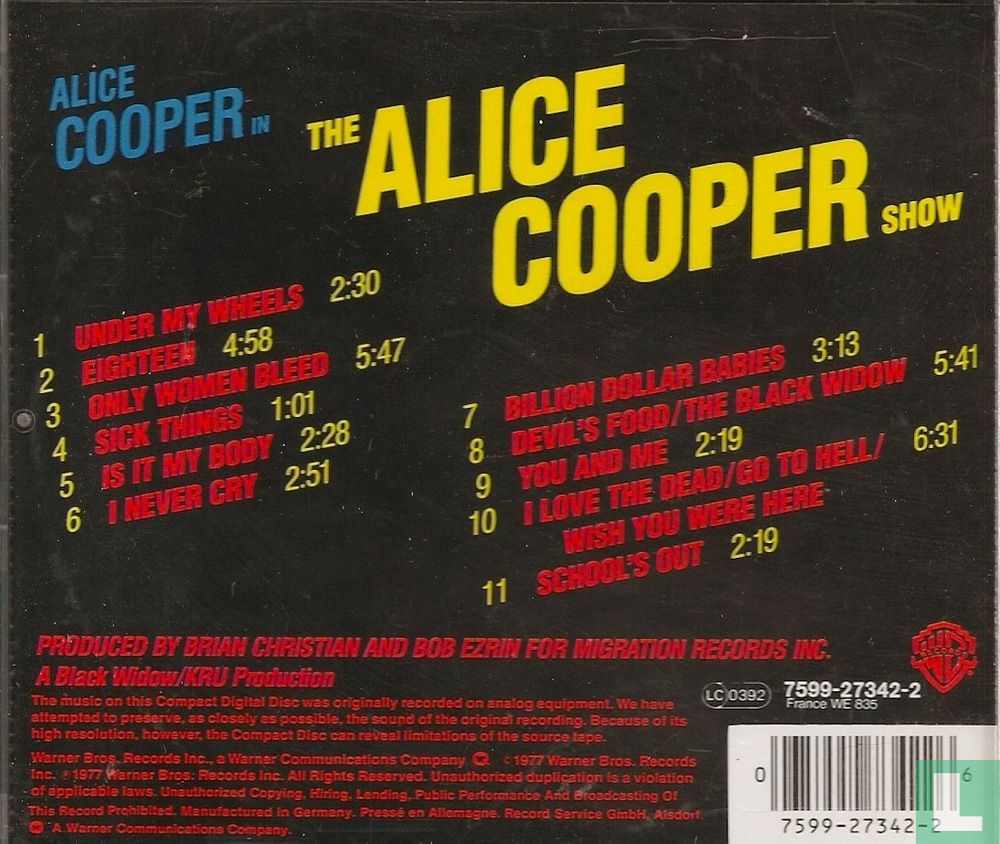 The Alice Cooper show