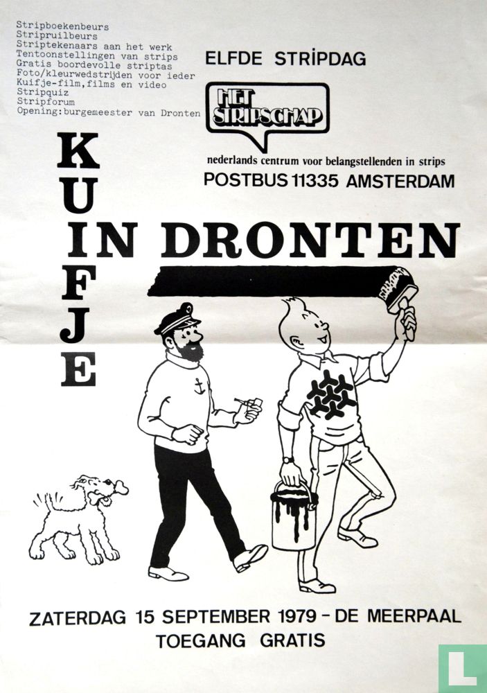 Elfde Stripdag - Kuifje in Dronten