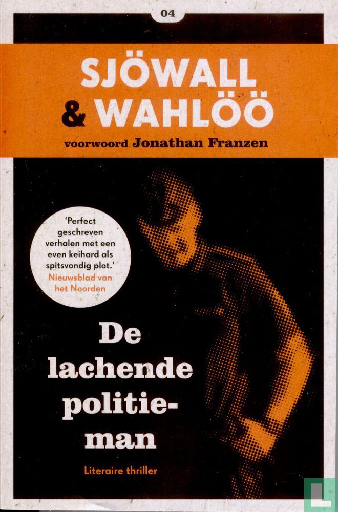 De lachende politieman