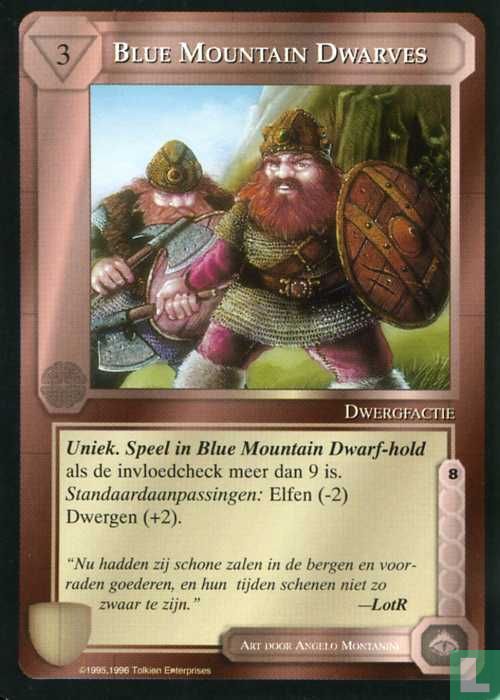 Blue Mountain Dwarves