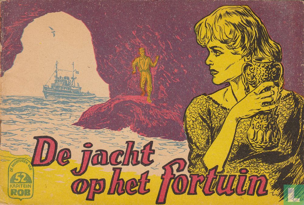 De jacht op het fortuin 52 -1 (1961) - Kapitein Rob - LastDodo