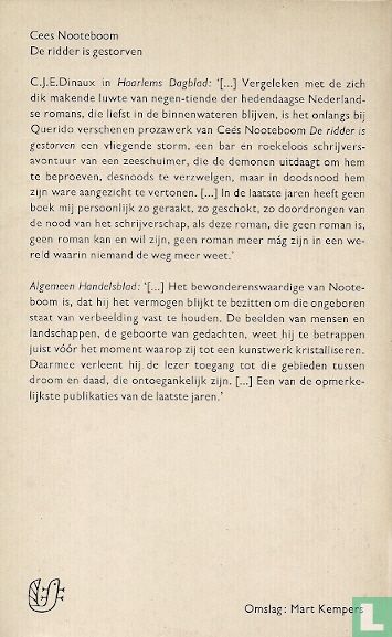 De ridder is gestorven