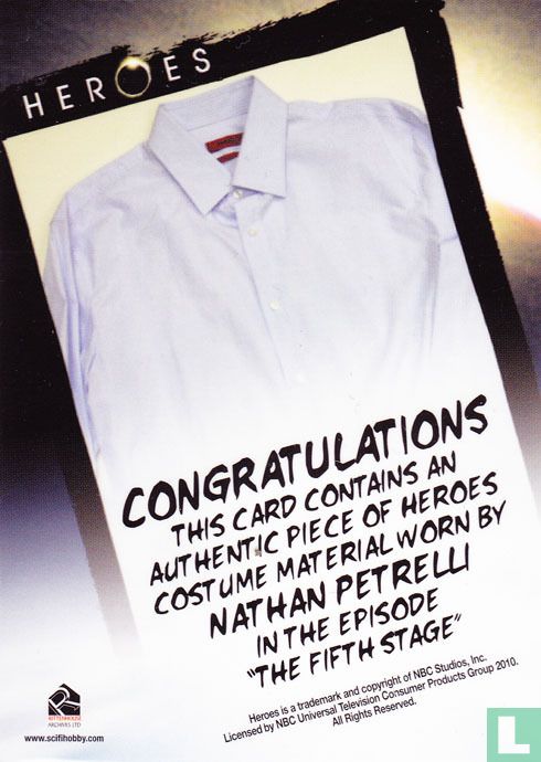 Nathan Petrelli costume