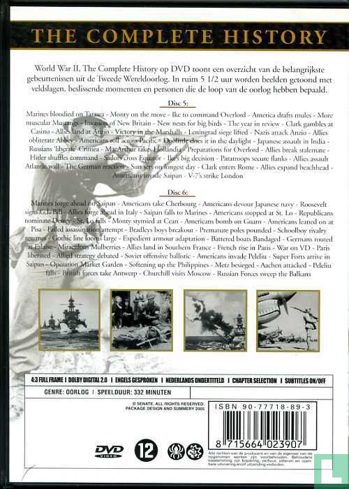 World War II The complete history Deel III DVD 3 (2005) - DVD - LastDodo