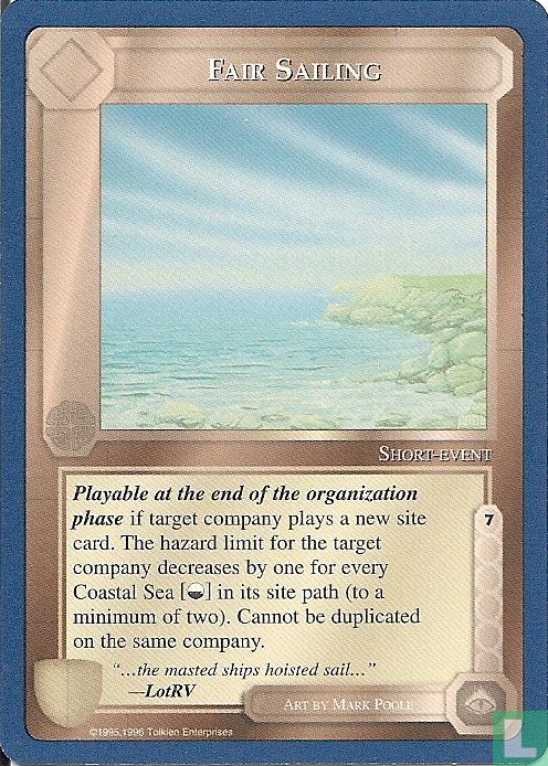 Fair Sailing