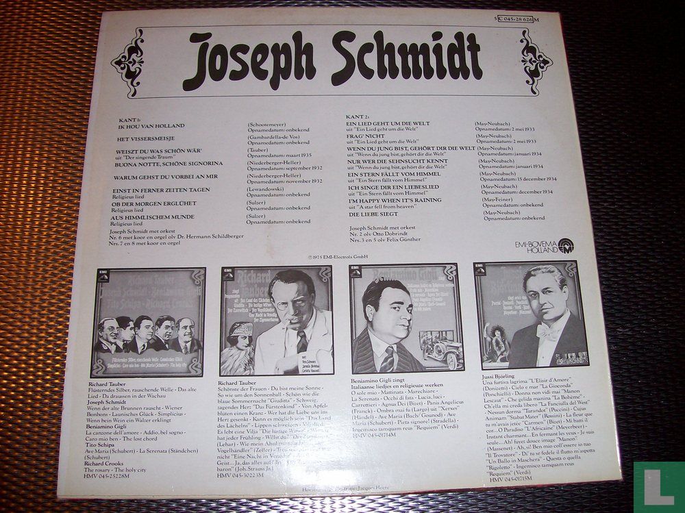 Joseph Schmidt zingt