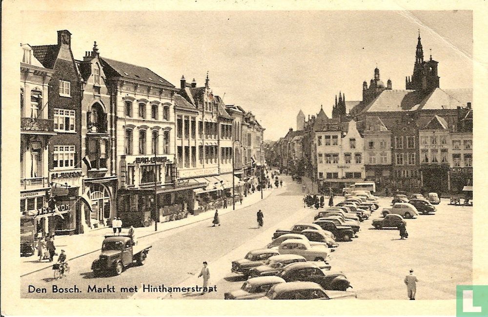 Markt met Hinthamerstraat