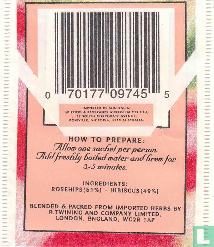 Rosehip & Hibiscus (2002) - Twinings [tm] - LastDodo
