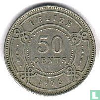Belize 50 cent 1976