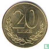 Albanië 20 lekë 1996