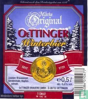 Oettinger Winterbier