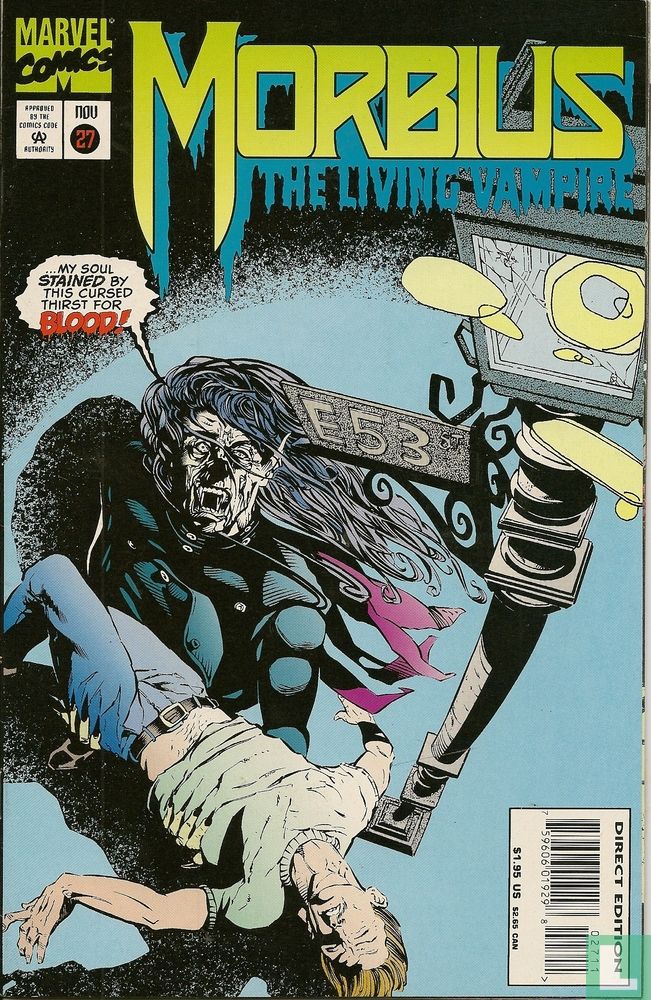 Morbius the Living Vampire 1992 series # 1 very fine comic book