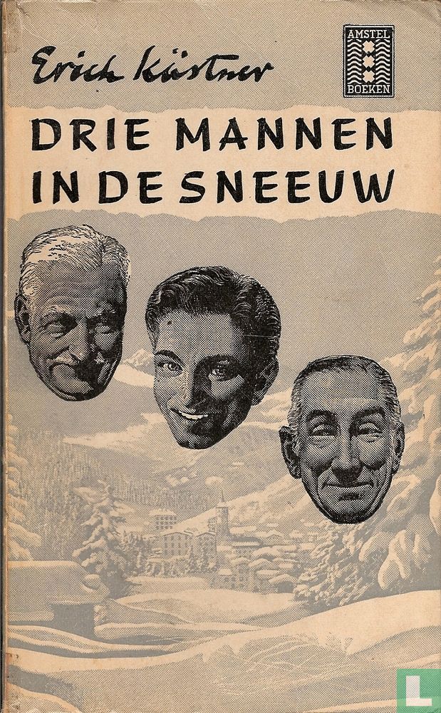Drie mannen in de sneeuw