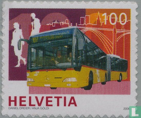 Post Buses 100 (2006) - Switzerland - LastDodo