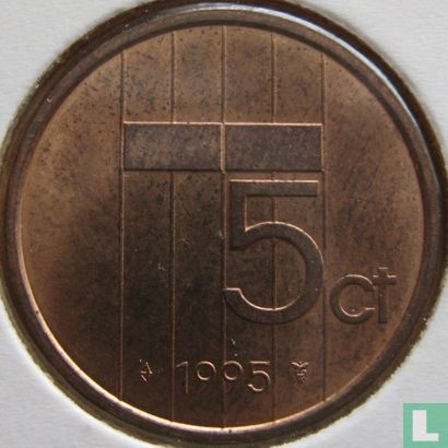 Nederland 5 cent 1995 - Afbeelding 1