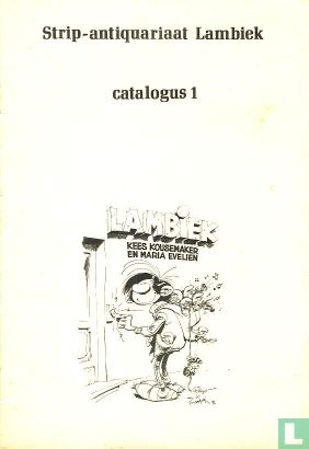 Strip-antiquariaat Lambiek - catalogus 1 - Image 1
