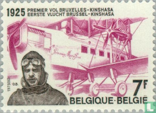 Eerste luchtverbinding Brussel-Kinshasa
