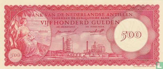  Nederlandse Antillen 500 Gulden  - Afbeelding 1