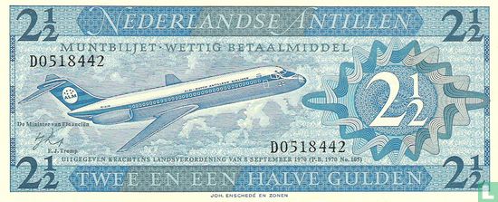Antilles néerlandaises 2½ florins 1970 - Image 1