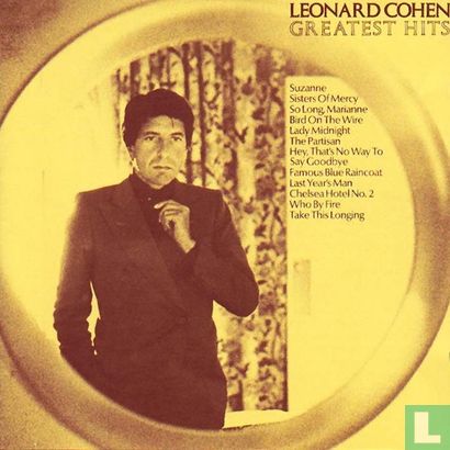 Greatest Hits Leonard Cohen - Afbeelding 1
