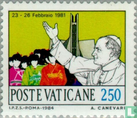 World Travel Pope John Paul II