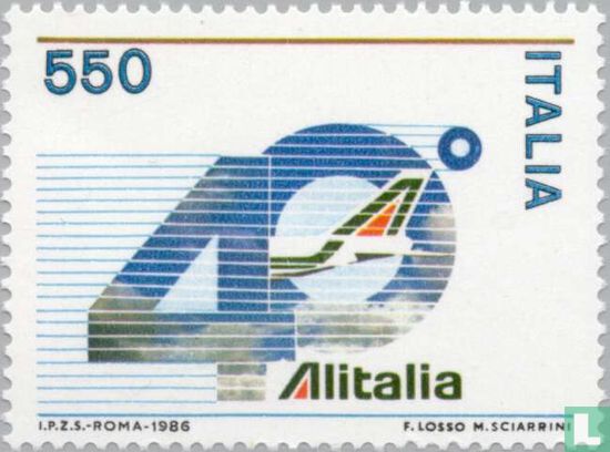 Alitalia 40 years