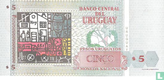 Uruguay 5 Pesos - Image 2