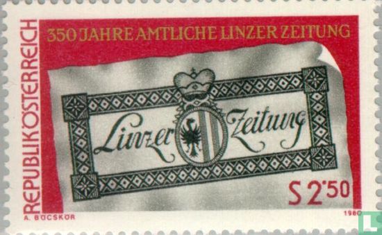 Linzer Zeitung 350 jaar