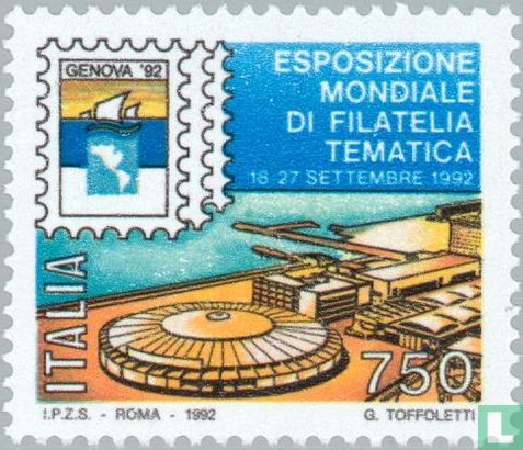 Int. Postzegeltentoonstelling GENOVA '92
