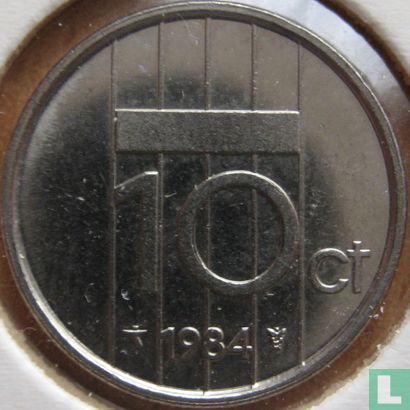 Netherlands 10 cents 1984 - Image 1