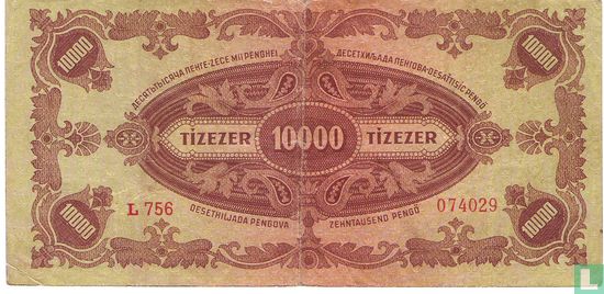 Hongarije 10.000 Pengö 1945 - Afbeelding 2
