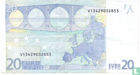 Eurozone 20 Euro V-M-Du - Afbeelding 2