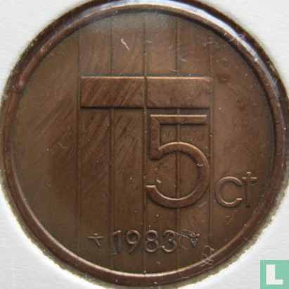 Nederland 5 cent 1983 - Afbeelding 1