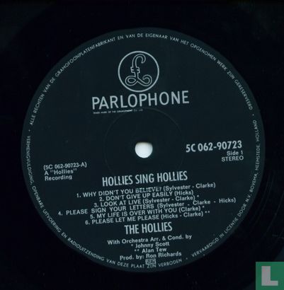 Hollies Sing Hollies - Bild 3